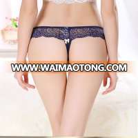 Wholesale in bulk push up slim sexy black ladies panties underwear sexy t-back panties