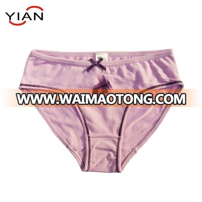 China children's underwear factory nice design love printing girls panties